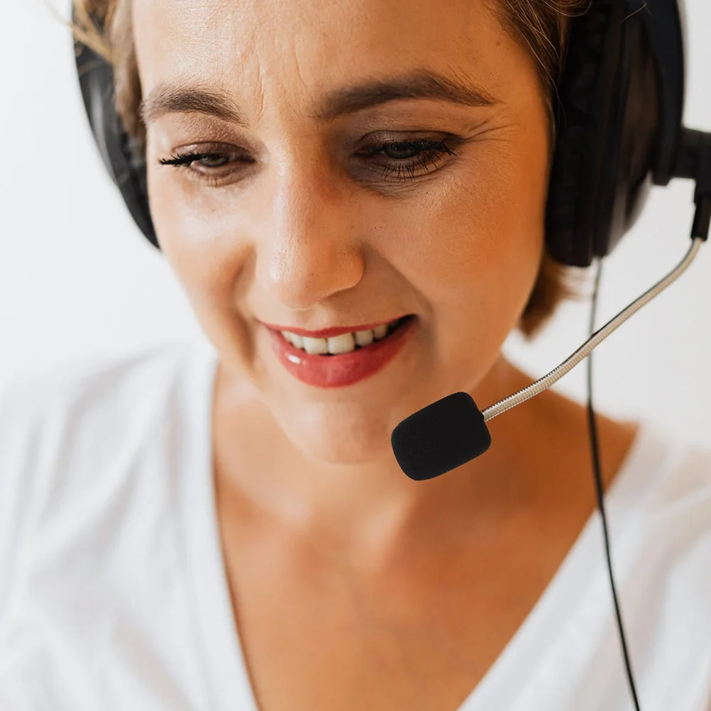 24pcs Sponge Microphone Cover Headset Windscreen Foam Mic Accessory For Stage Standard Handheld Microphone Covers Sound Quality