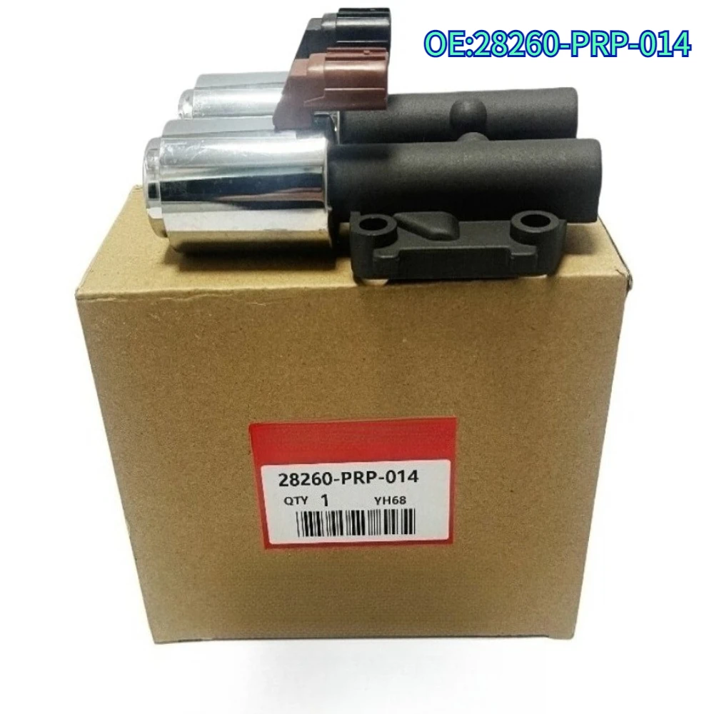 Alta qualidade novo para 28260-PRP-014 transmissão solenóide linear duplo apto para honda accord CR-V elemento para honda accord 4yl