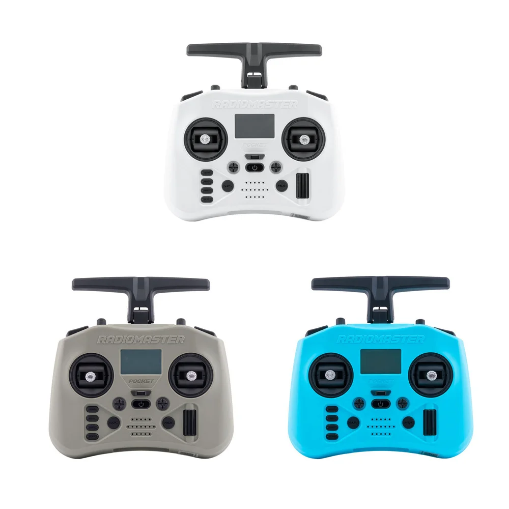

Radiomaster Pocket Crush 2,4 ГГц 16 каналов ELRS Hall Gimbals EdgeTX система радиоконтроллер передатчик для FPV RC Racer Drone