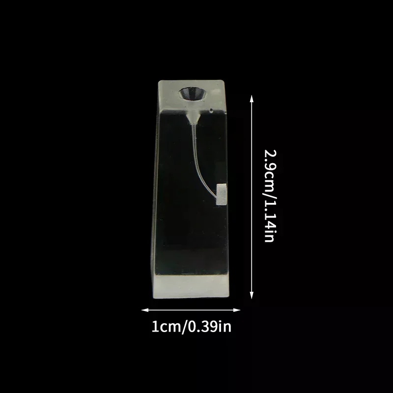 Endo Teeth Dental Root Canal Practice Block Study Model RCT Pulp Cavity Training Clear Resin Demo Student Study Teaching