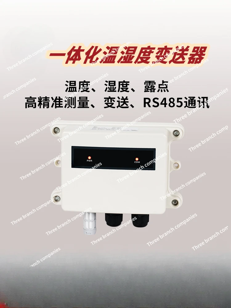 Wall-Mounted Temperature Humidity Dew Point with Sensor Probe Industrial WS20