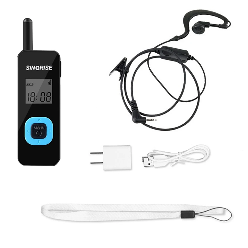 S616 super mini walkie talkie 400-470mhz rádio banda dupla presunto rádio em dois sentidos transceptor portátil display lcd para salão de cabeleireiro