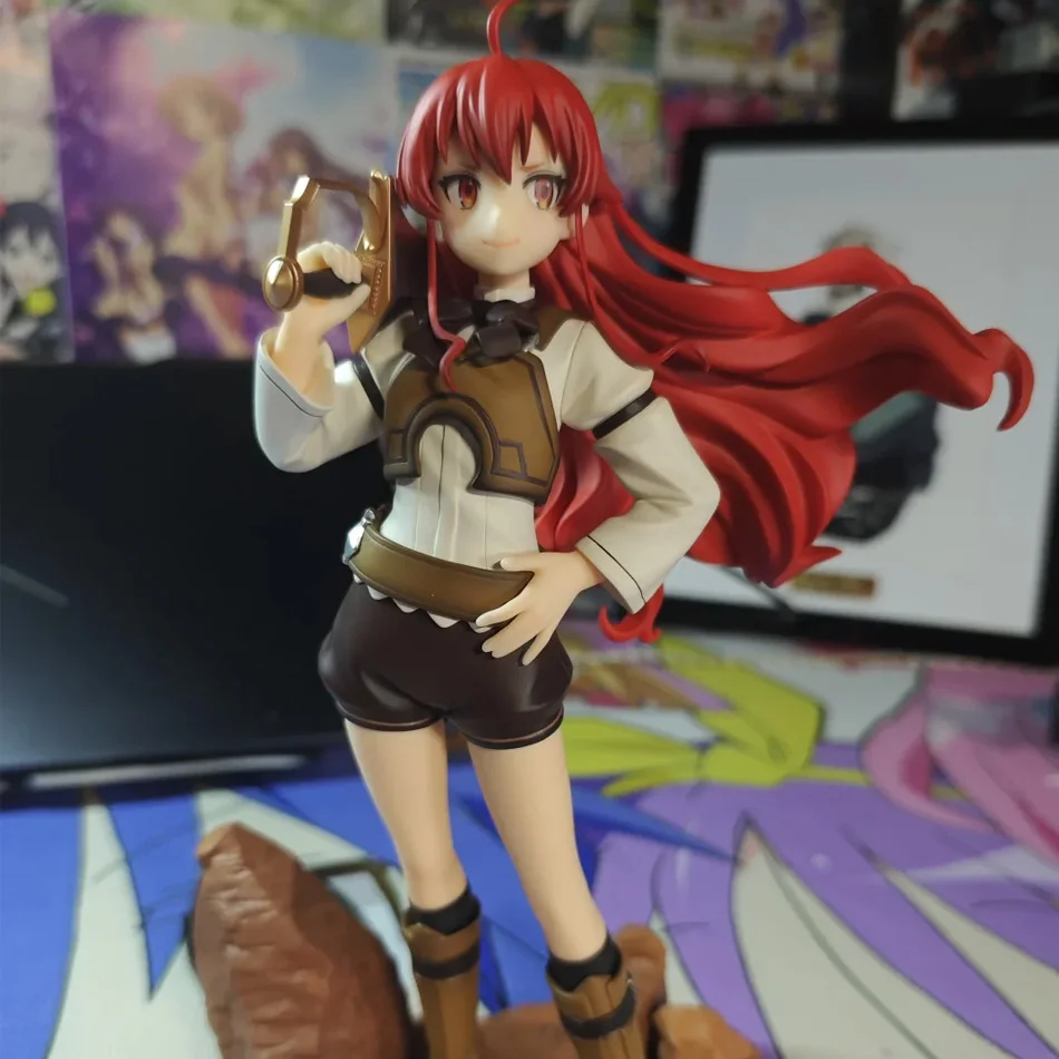 Mushoku Tensei Eris Boreas Greyrat Action Figure, Dress-Up Roxy Migurdia Style, Isekai Anime Beautiful Girl Collectible