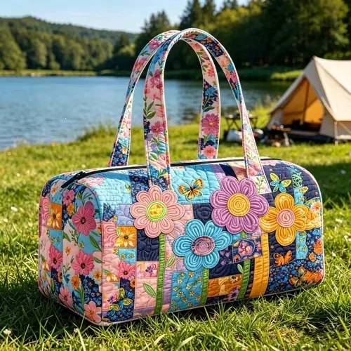 3D Printed Quilted Travel Bags fashion Gifts Hiking Camping Handbag casual Tote Bag Beach Sport Bags Personalized Training Bag