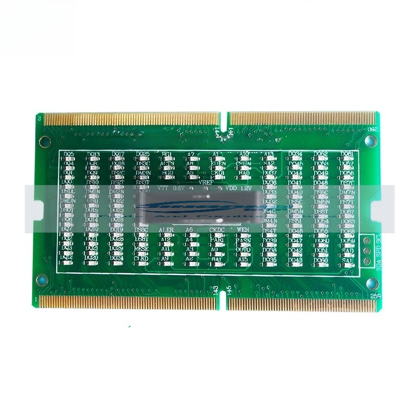 

Память для ноутбука DDR4 Тестовая карта двойного назначения DDR3 вперед и назад с подсветкой Память DDR4 Тестовая карта Слот для памяти