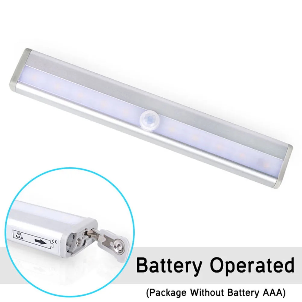 

Motion Sensor LED Closet Light Lights Cupboard Magnetic Easy Install Energy Glare Free Eye Protect