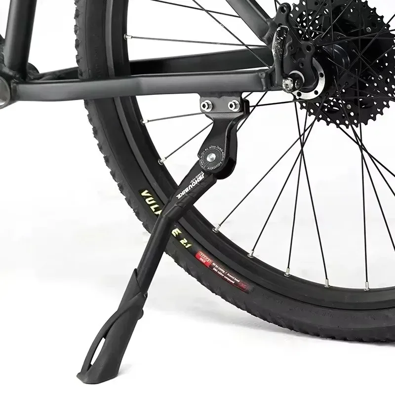 قطعة واحدة جديدة لمسند سبائك الألومنيوم القابل للتعديل بثلاثة فتحات للدراجة - فتحة مزدوجة جانبية لدعم القدم الرياضية في الهواء الطلق المشهورة #5