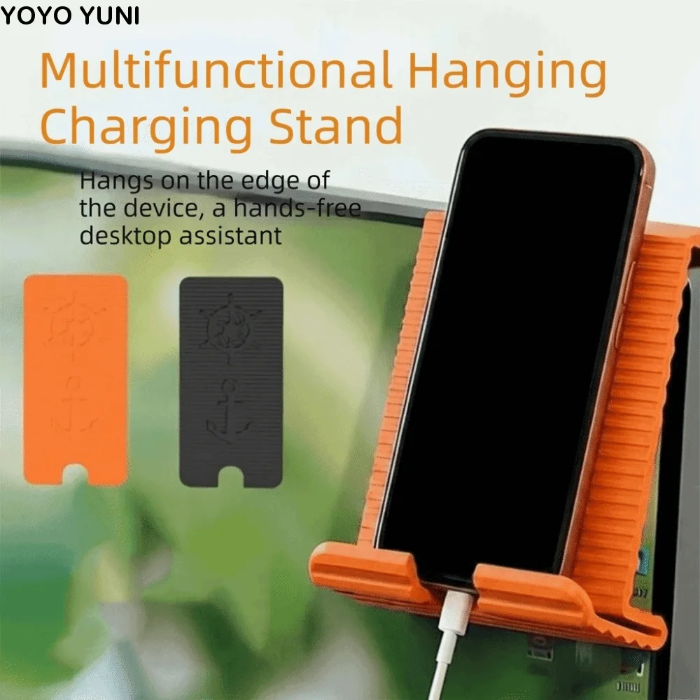 

Foldable Foldable Phone Holder Silicone Flexible Desktop Tablet Stand Multi-Angle Bendable Flexible Phone Bracket Table Use