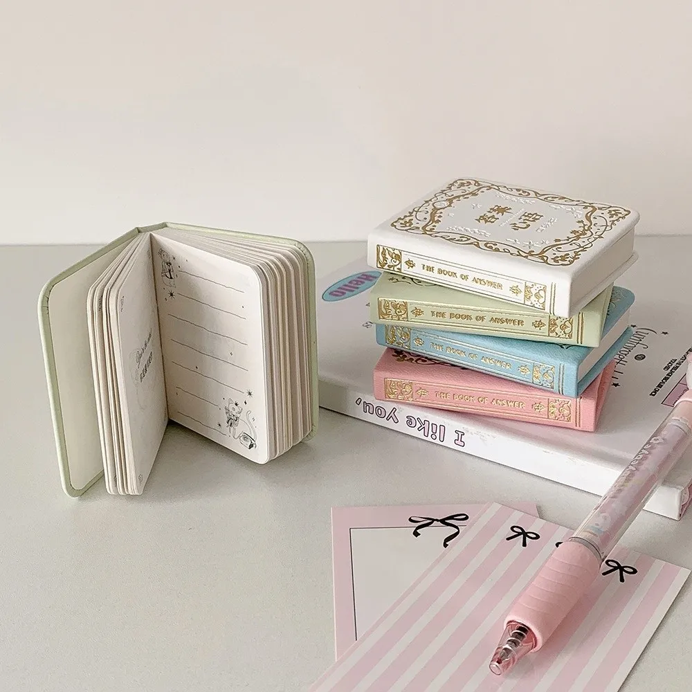 New Answer Book Pocket Book Mini Portable Notebook Colorful Word Excerpt Book Students