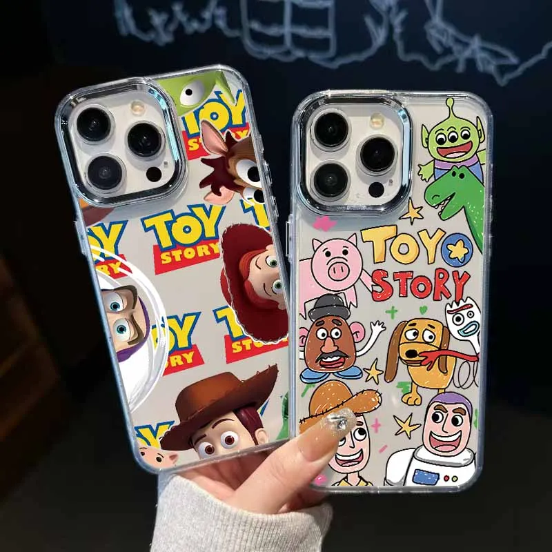 Toy Story Woody Buzz Lightyear Phone Case For Redmi Note 15 14 13 12S 12 11S 11T 10 Pro Max Plus Transparent Cover Funda Soft