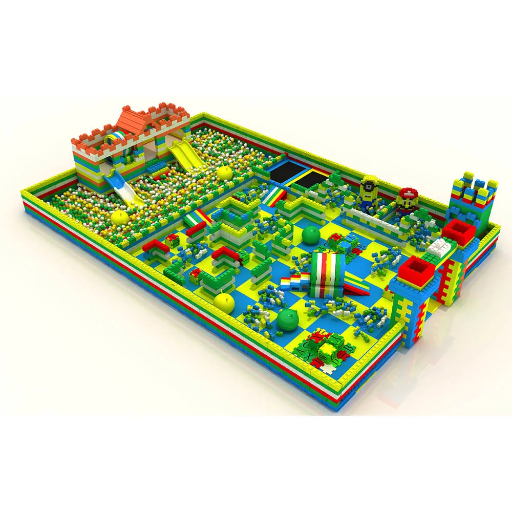 Creative Kids Large Building Foam Block Indoor Playground Interactive Building Construction Children EPP Blocks Bricks