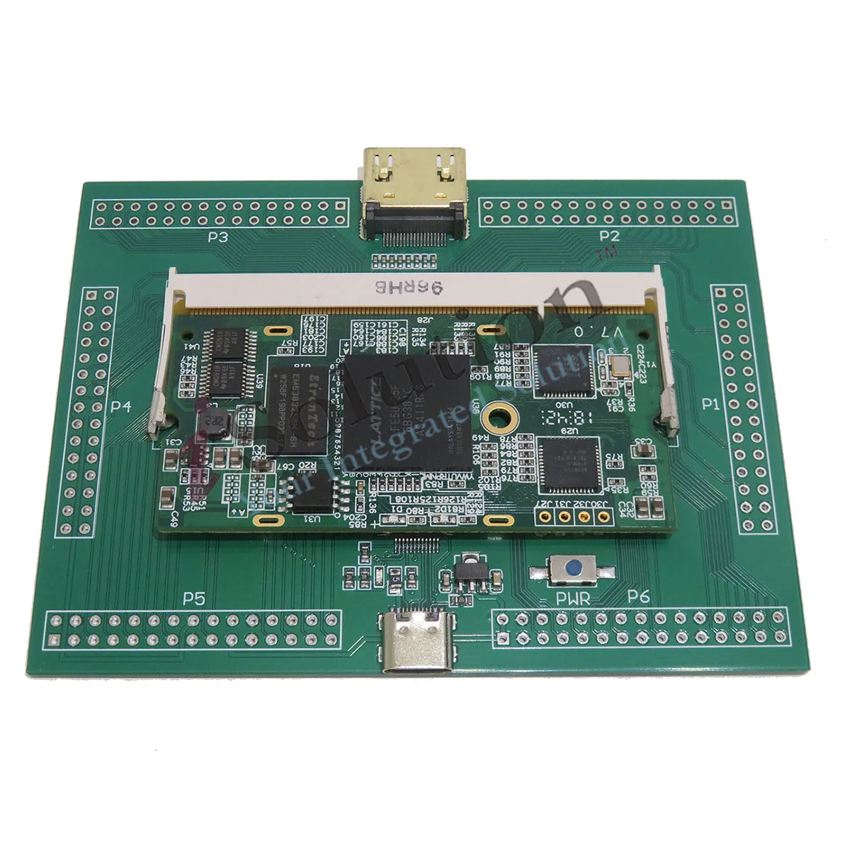 Lattice ECP5 FPGA RISC-V Development Board Colorlight i5 V7.0 Module LFE5U Open Source Toolchain