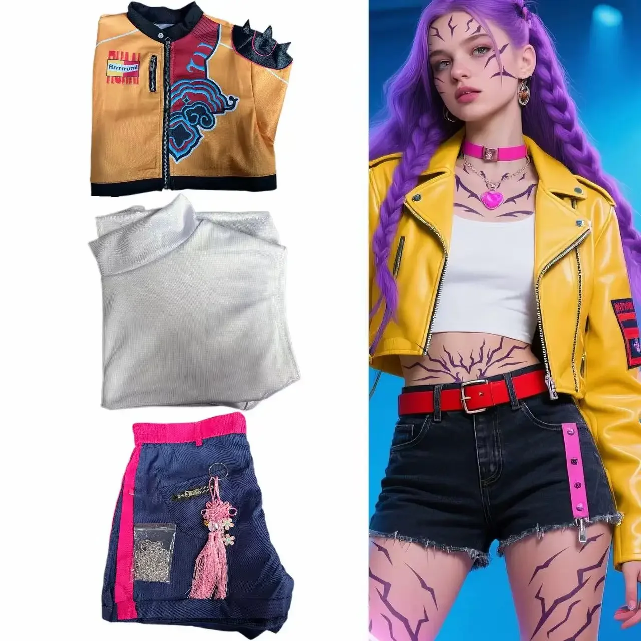 

Halloween Cosplay Costume Cosplay Costume Earrings Ring Party Halloween Carnival