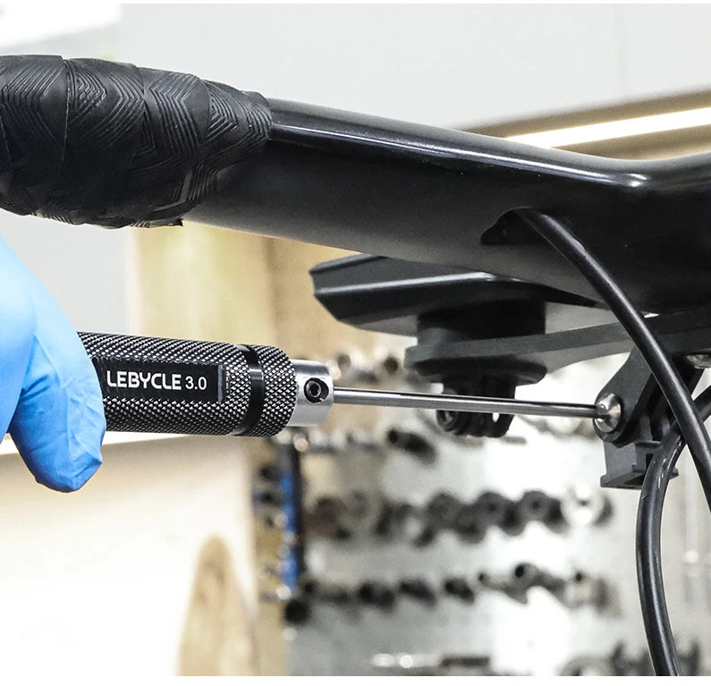 LEBYCLE Fahrrad-Präzisions-Sechskantschraubendreher aus Schnellstahl, Sechskant-Schraubendreher 1,5mm 2mm 2,5mm 3,0mm, Fahrrad-Reparaturwerkzeug – Detail 11