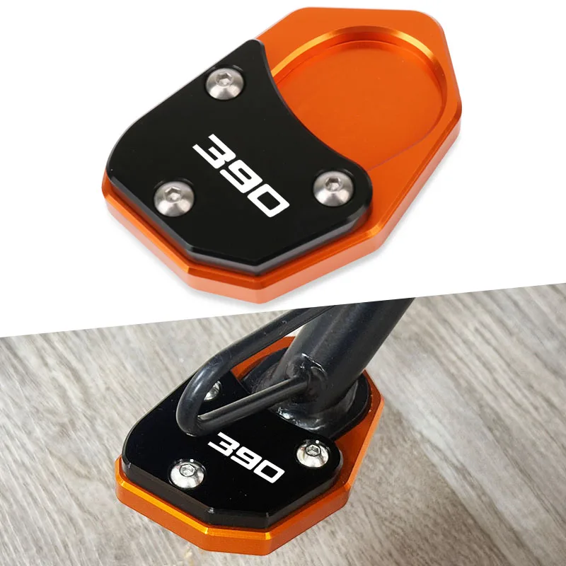 

Motorcycle CNC Kickstand Sidestand Stand Extension Enlarger Pad For DUKE390 DUKE250 For DUKE 390 250 2024 2025