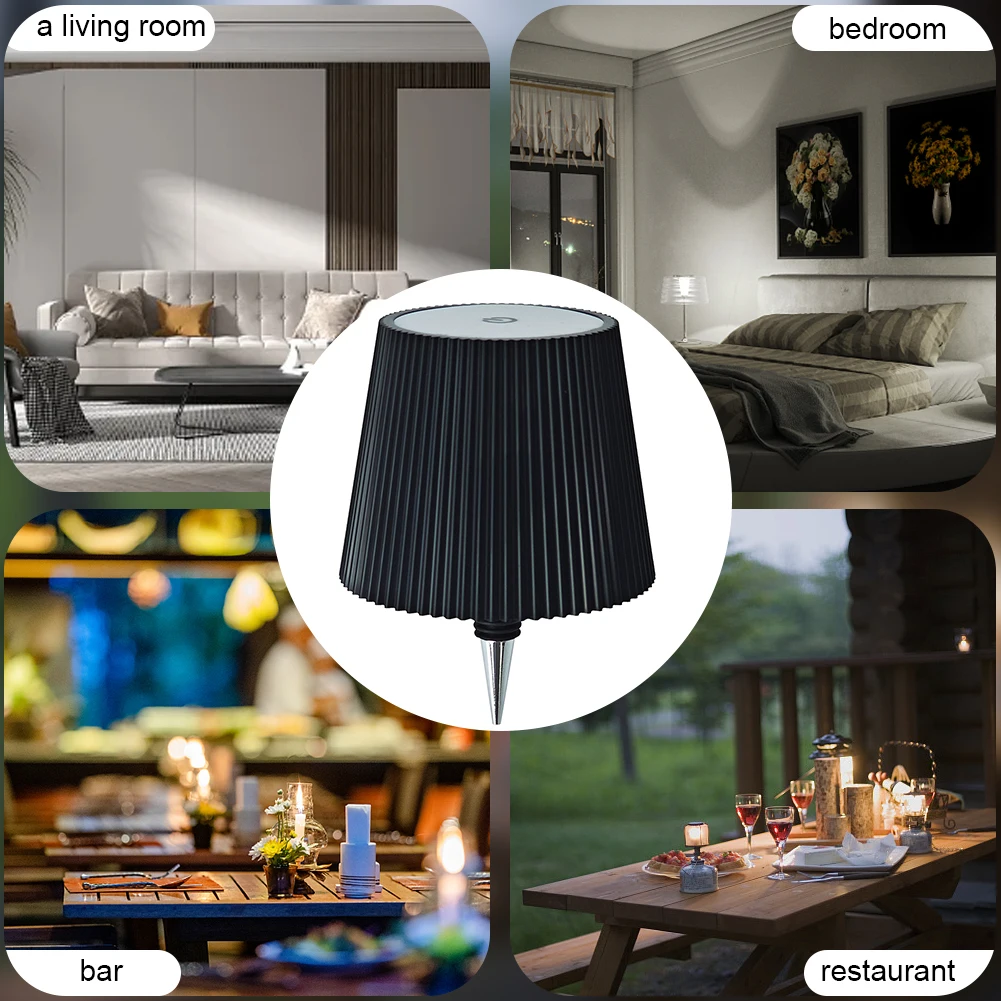 Drahtlose Flaschenlampe, wiederaufladbares Weinflaschenlicht, Touch-Control-Weinflaschenlampe, dekoratives Nachtlicht für Bars, Restaurants