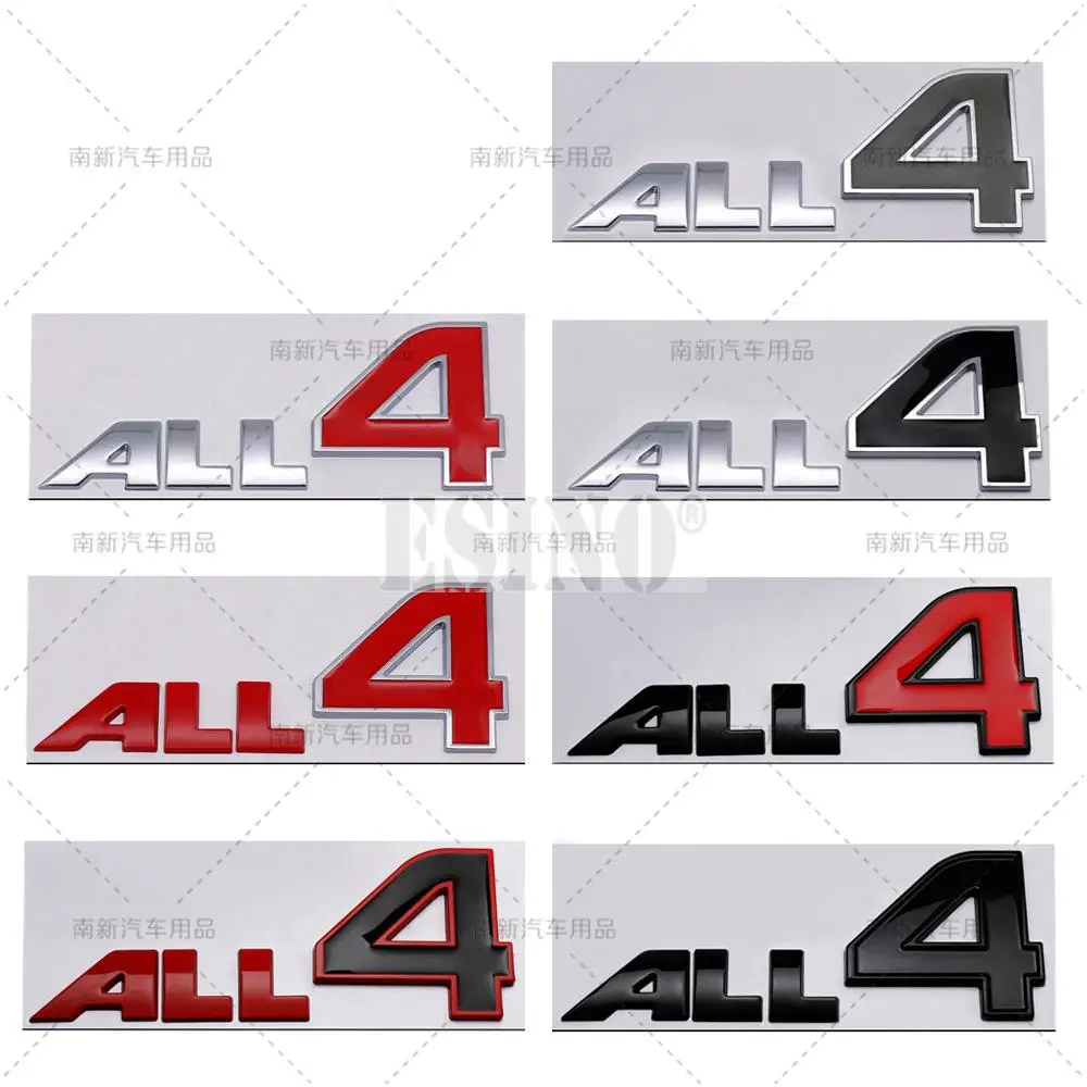 3D All 4 Metal Chro…