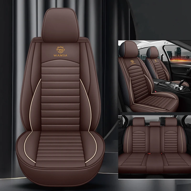 

Leather Car Seat Covers For Ford Focus MK1 MK2 MK3 Ranger Fiesta Hyundai Tucson Kona IX35 HB20 Auto Interior Styling Waterproof