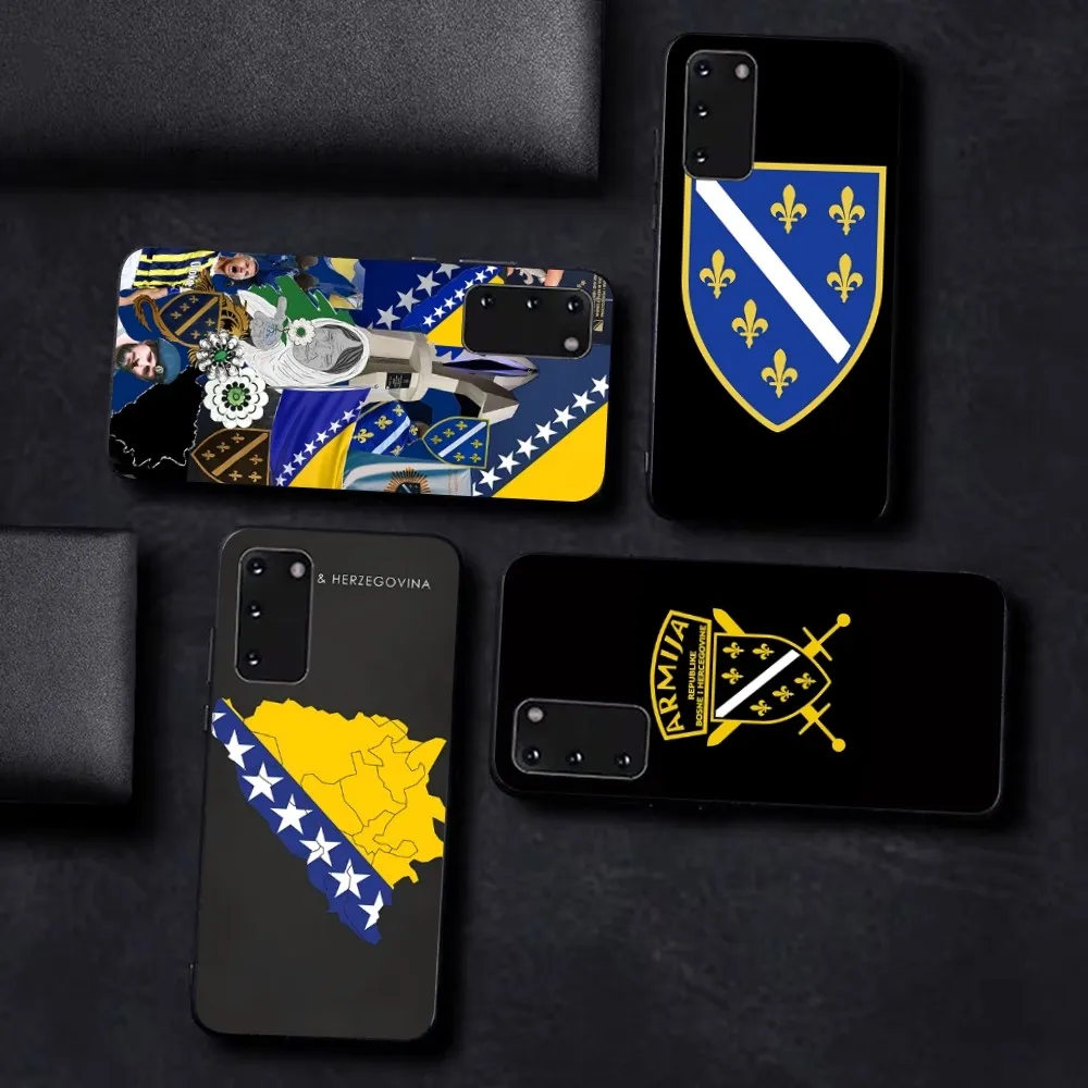 B-Bosnia And H-Herzegovina Phone Case For Samsung S 9 10 20 21 22 23 30 23 24 Plus Lite Ultra FE S10lite Fundas