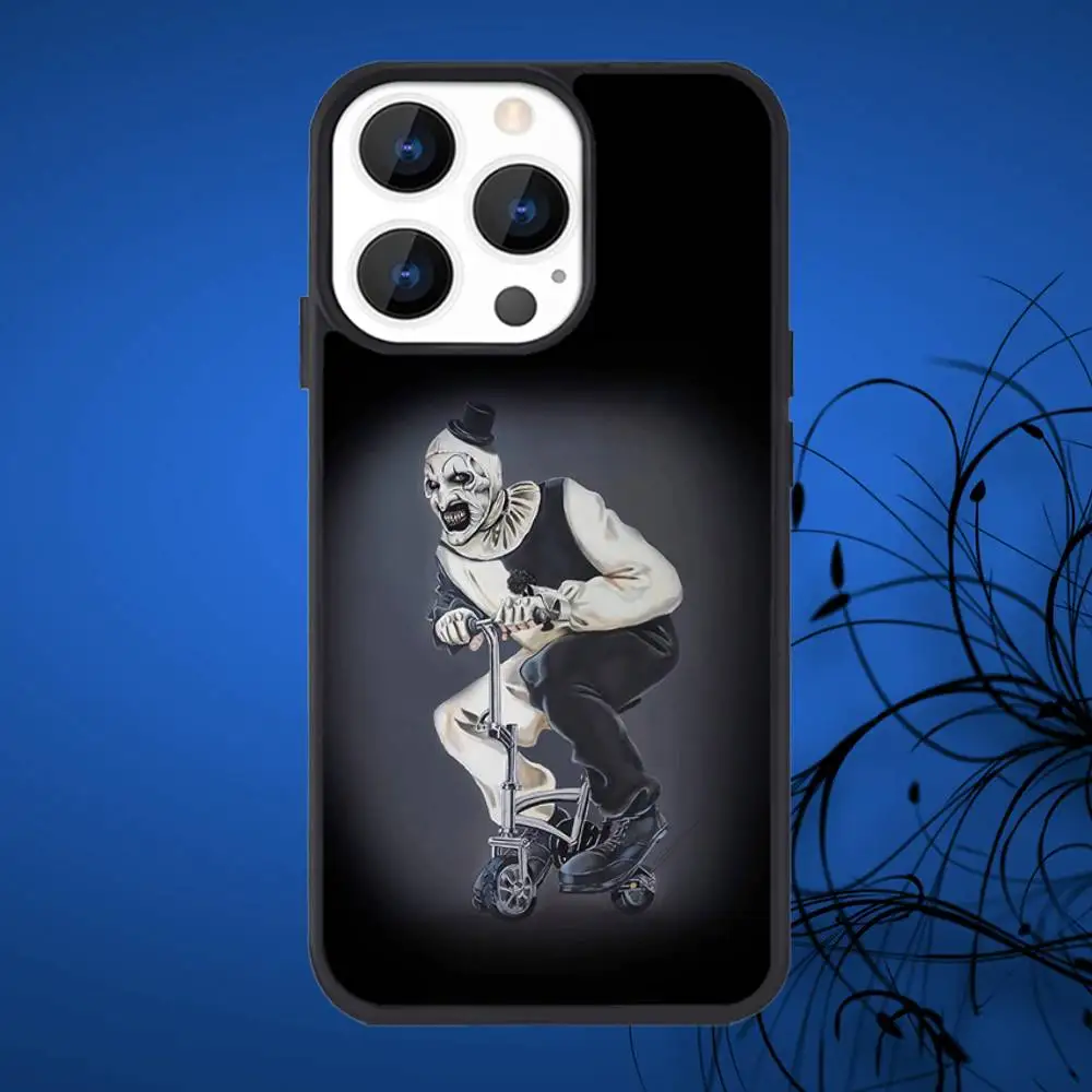 حافظة هاتف Art the C-Clown لهاتف iPhone 17,16,15,14,13,12,11,Plus,Pro,Max Mini Magsafe شحن لاسلكي مغناطيسي