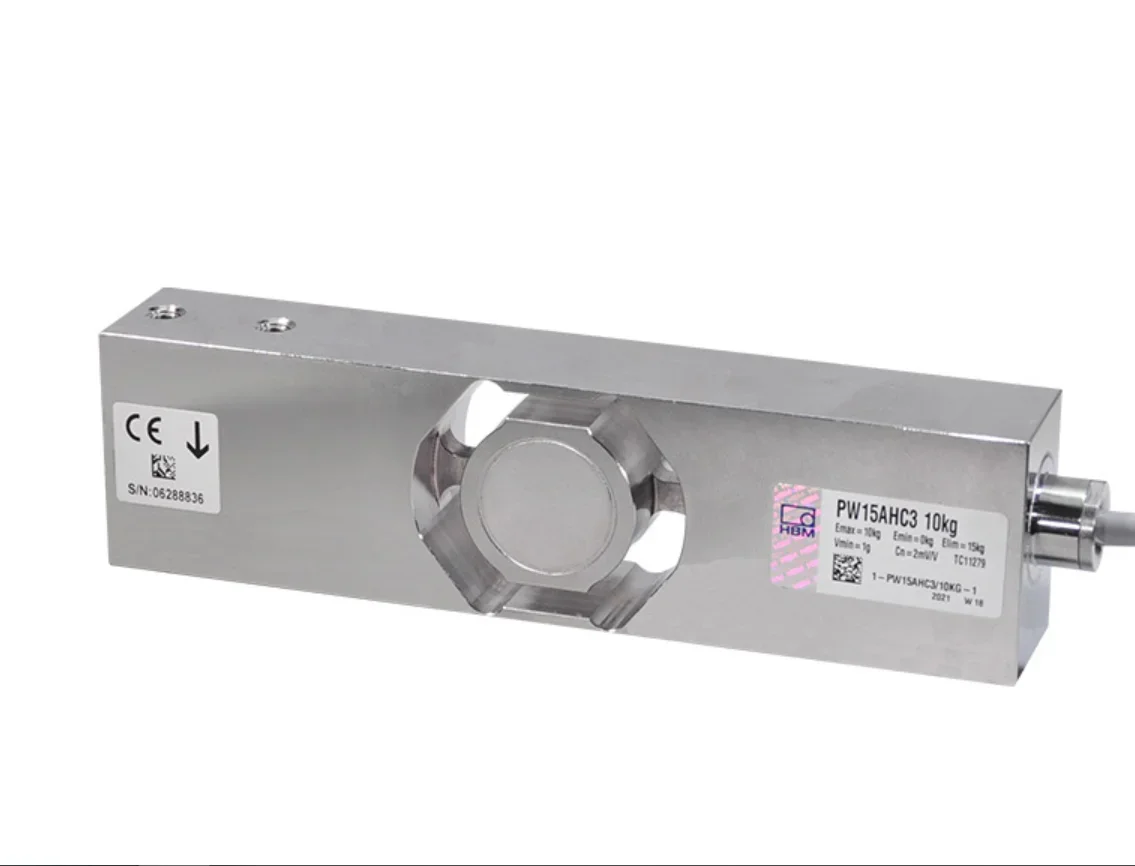 HBM stainless steel PW15AH single point weighing sensor 10/20/50KG high precision sorting load cell