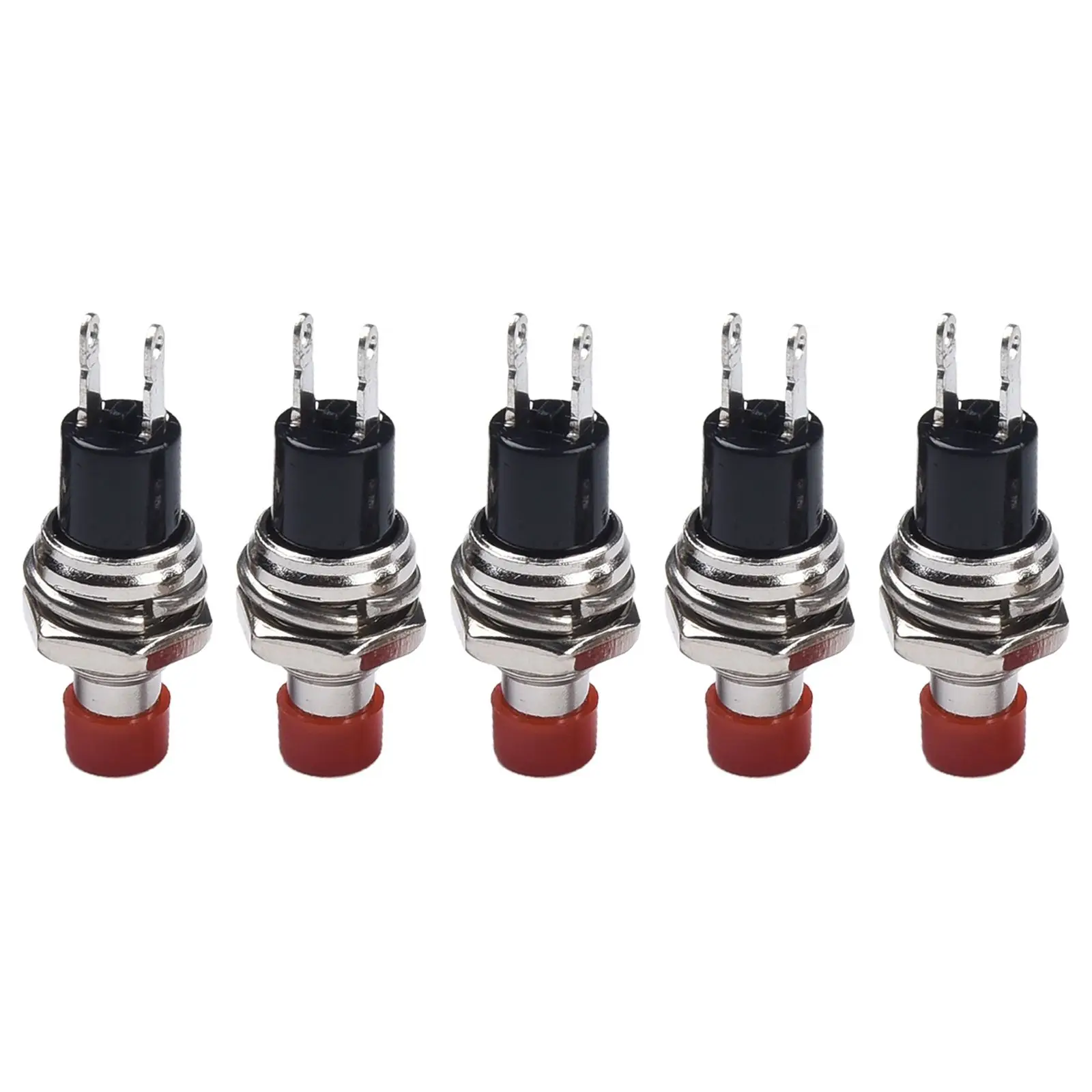 5PCS Minimum Button Switch PBS-110 7mm Lockless Power Button Switch Offer Open Electrical Testing Equipment Switches Parts