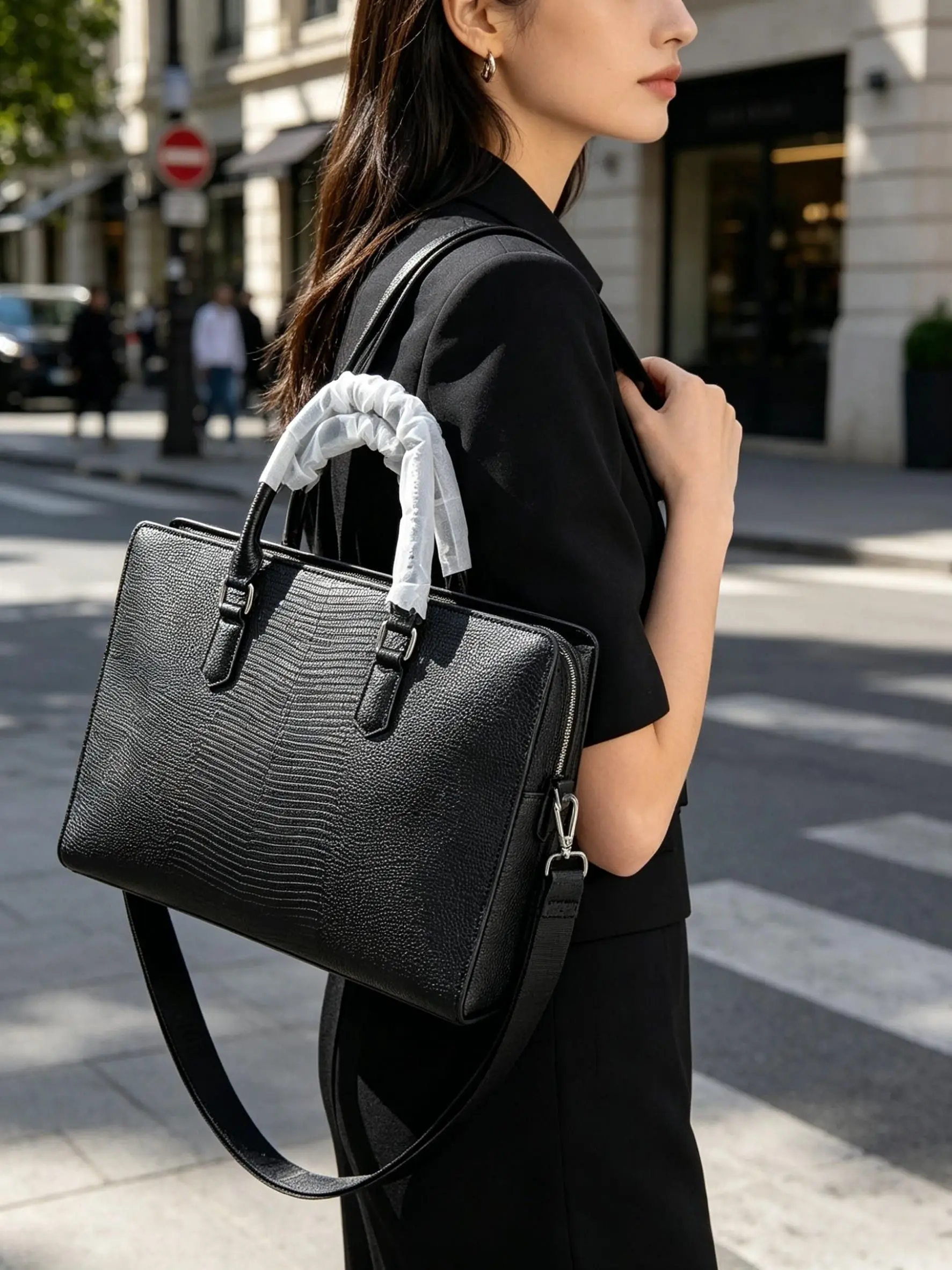 

Luxury Handbag Office Ladies Briefcase Luxury Tote Shoulder Messenger Bag Designer Style