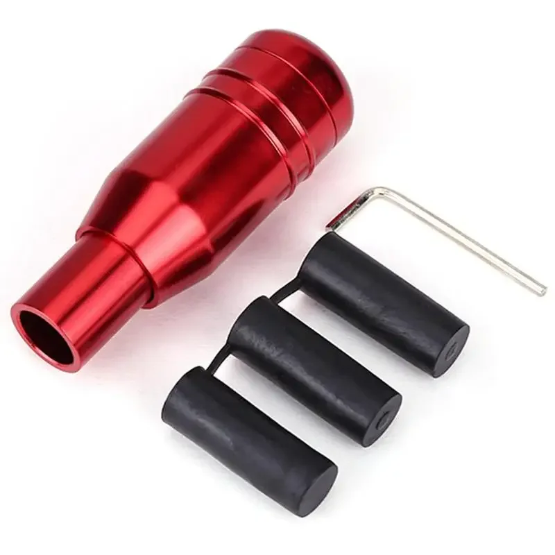 Aluminum Alloy Car Gear Shift Knob Refitting Spring Wear-resisting Durable Automatic Transmission Shifter Lever Knob