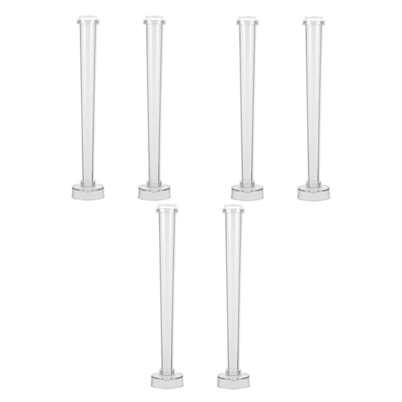 

J1UL1N 6 Pcs Jewelry Resin Molds Molds Tapered Candlesticks Candle Taper Emergency Candle Set