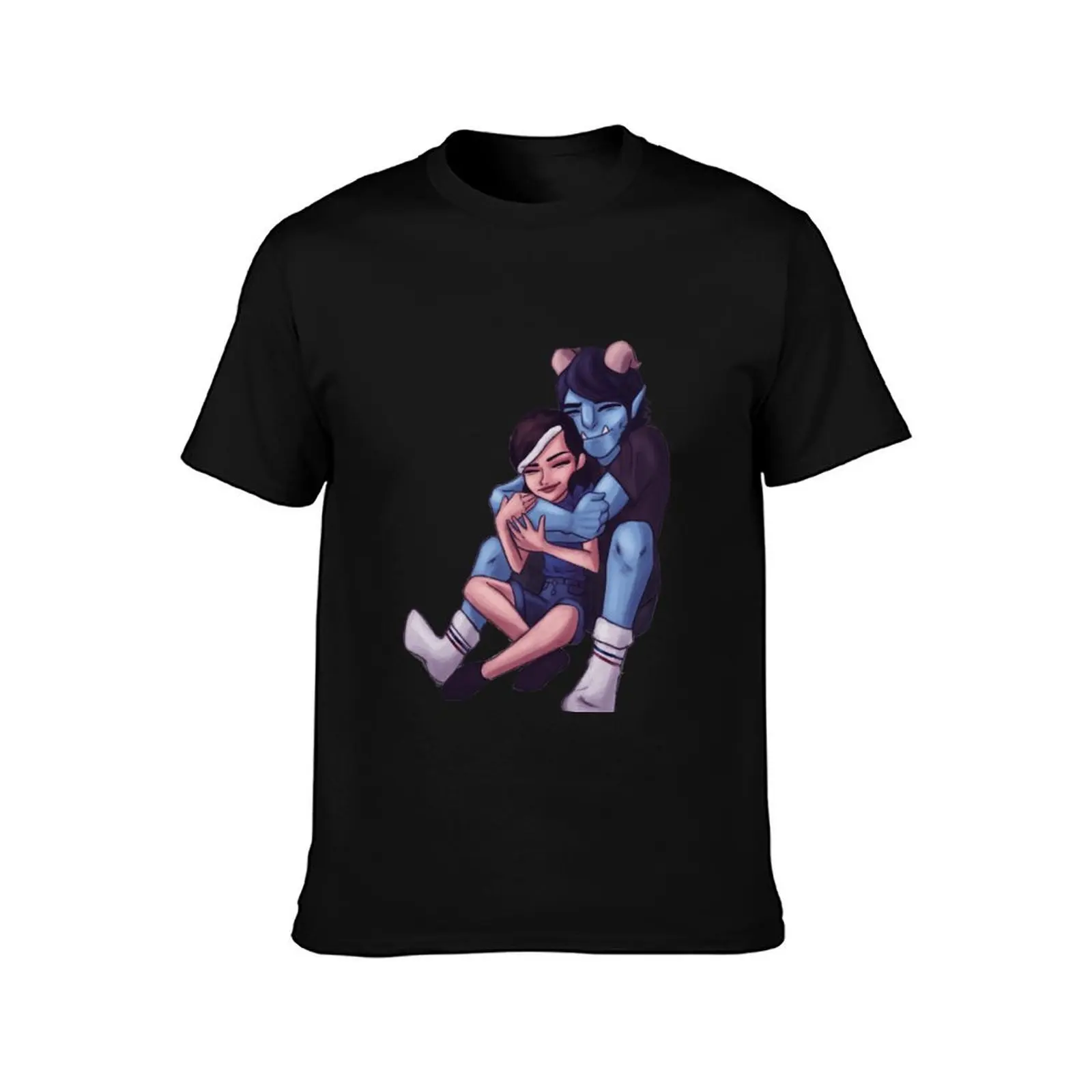 Safe Jlaire T-Shirt Art Pattern Printed Casual Top