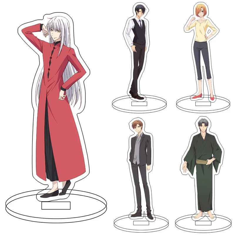 Shoujo Manga Fruits Basket 36 Kinds Acrylic Standing Sign Desktop Ornament Fan Friends Christmas Gifts