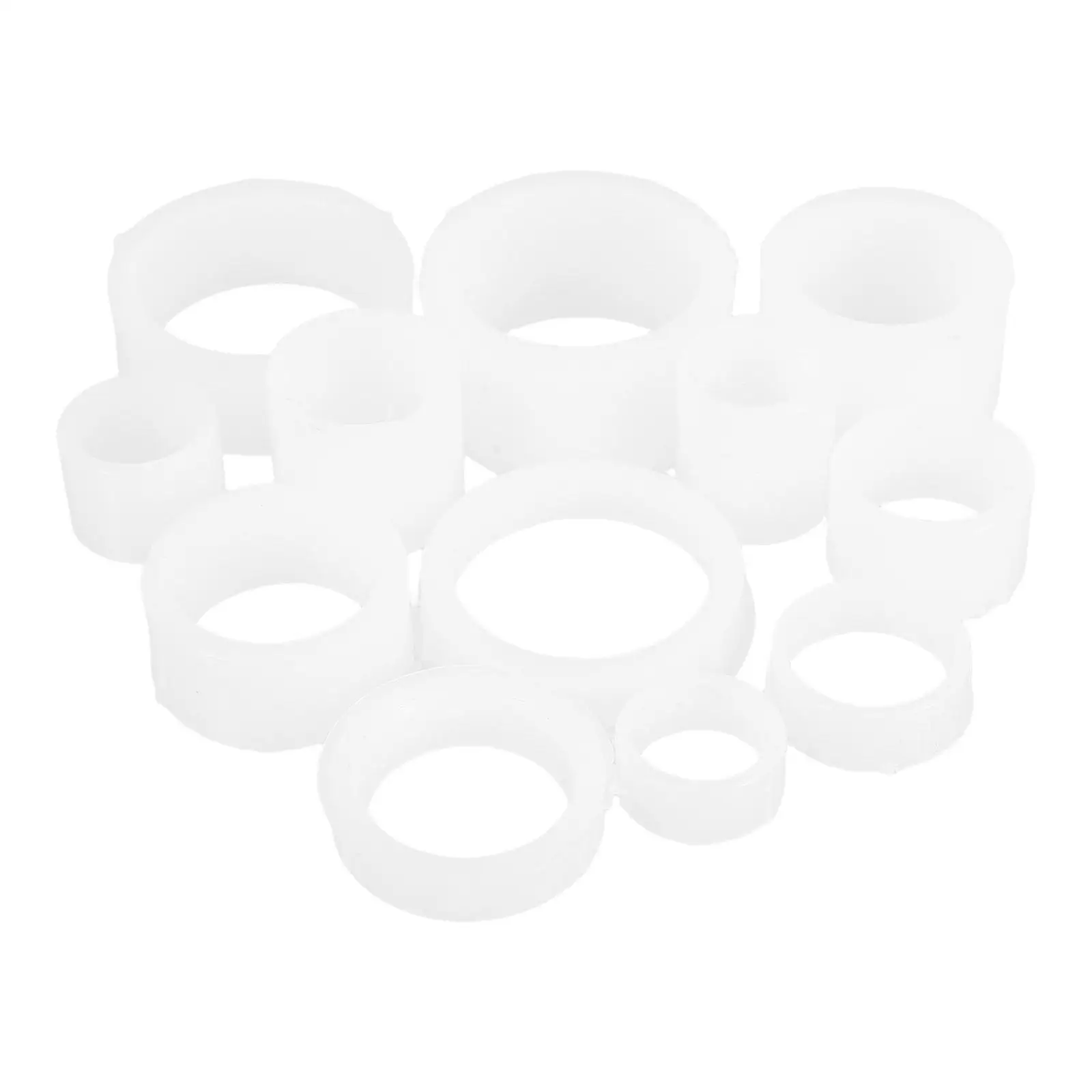 

12 pcs -20mm Grinding Wheel Adapters Reducing Bushings for Bench Grinder Versatile Precision Long Lasting Plastic