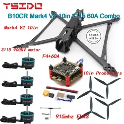 B10C Mark4 V2 10-calowe śmigło 60A 4-w-1 ESC 3115 900KV Silnik do RC FPV Racing Freestyle Drone Frame Kit F4 Flight Control