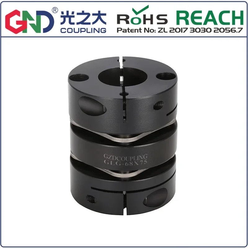 

GND Keyway Double Diaphragm Clamp Series Shaft Couplings D5 6 8 6.35 10 12 15 16 20