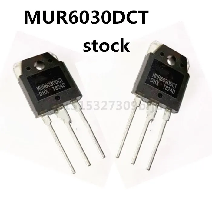 Original 5pcs/ MUR6030DCT  TO-3P 300V 60A