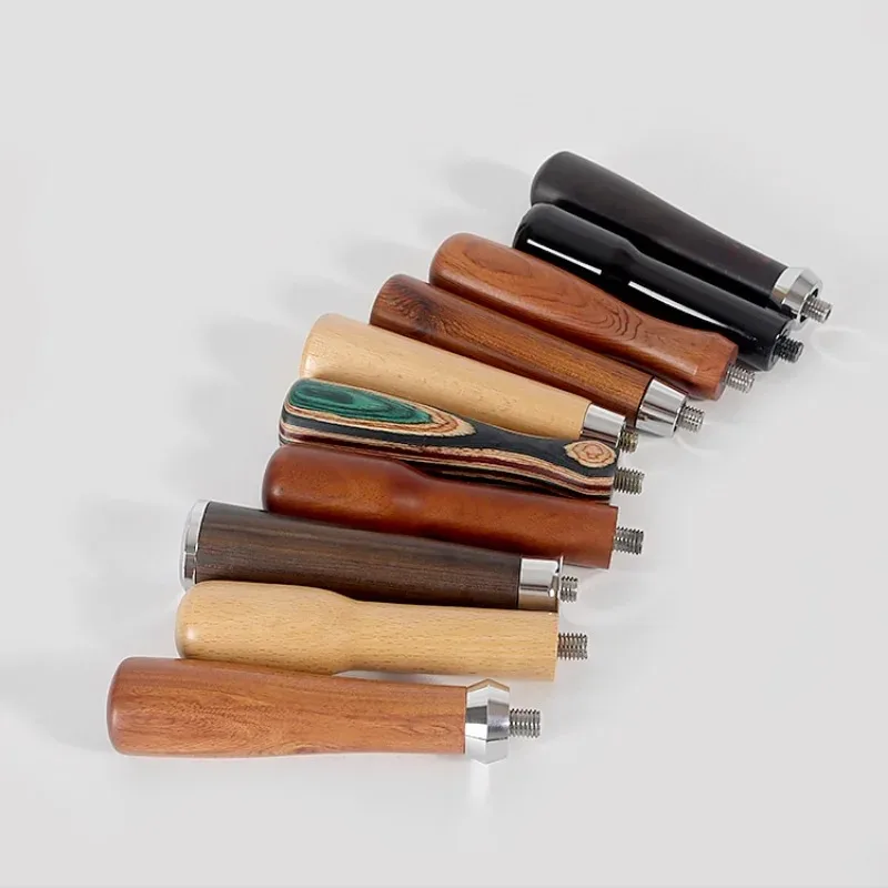 M10 Universal Coffee Handle Espresso Machine Modified Rosewood Handle Brewing Head Coffee Handle Accessories Barista Tools
