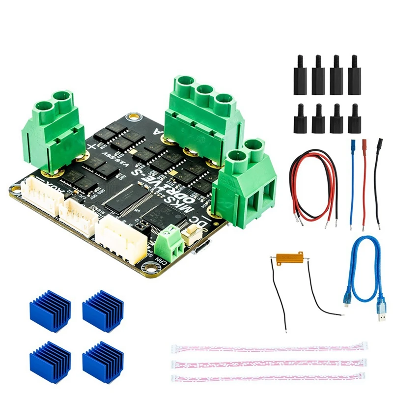 Controller Mainboard For Odrive3.6 FOC BLDC Servo Mainboard Multi-Function Single-Motor Controller On-Board Loose Parts