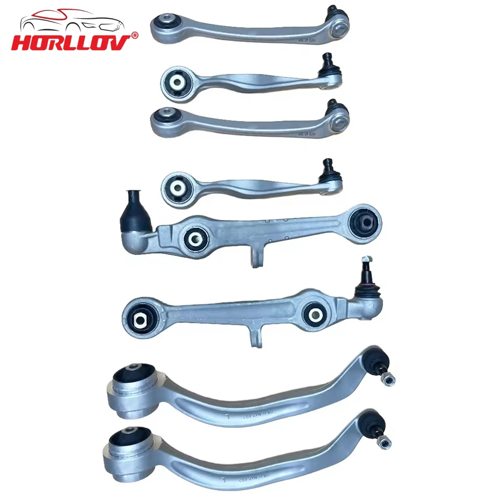 

8PCS Lower Left Right Swing Arm Straight Arm Control Arm for Audi A4 A6 A8 S4 Volkswagen Passat 3B2 3B3 3B6 8E0407693 4B3407151C