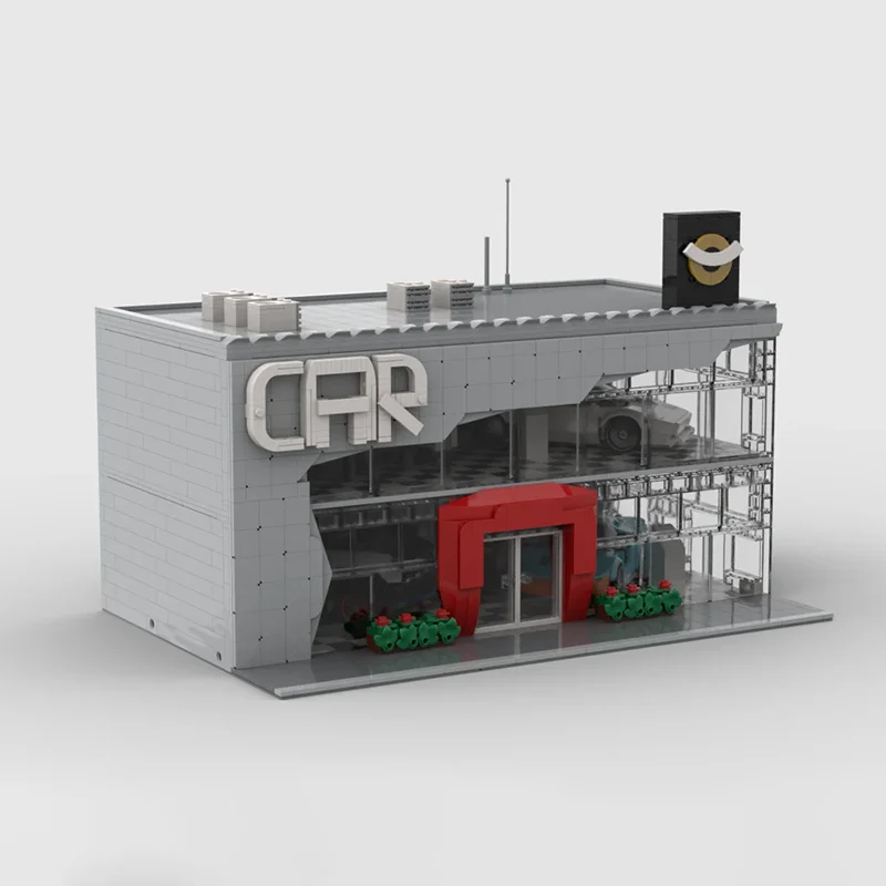 ชุดตัวต่อโมเดลรถยนต์แบบโมดูลาร์ 2015 ชิ้น รุ่น 3 เมือง ของเล่นประกอบเอง ของขวัญคริสต์มาส ไอเดียสร้างสรรค์สำหรับเด็ก