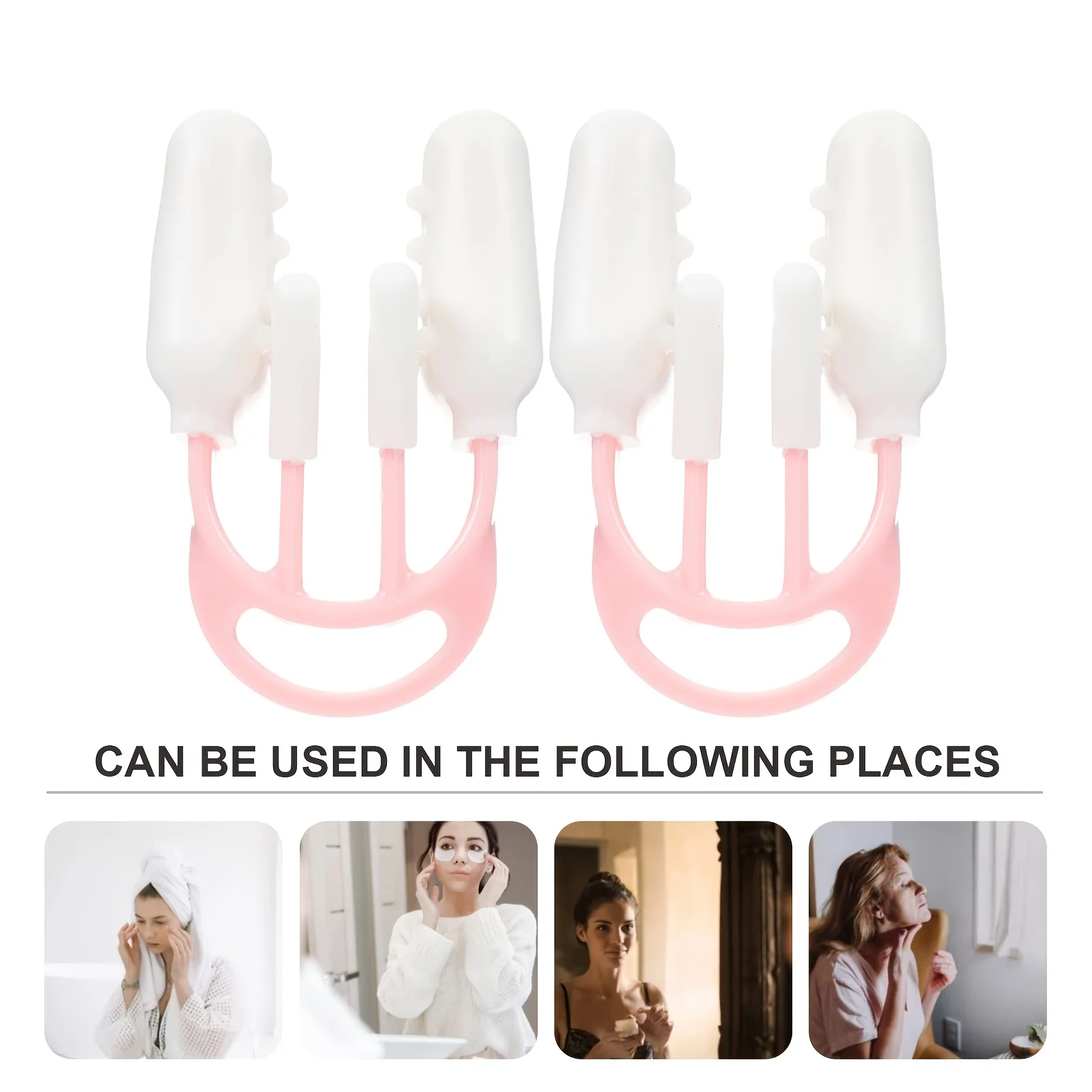 Pince-nez en Silicone réutilisable, doux et confortable, outil de beauté du nez quotidien pour hommes et femmes, accessoire de soins du visage Portable, cadeau à usage domestique