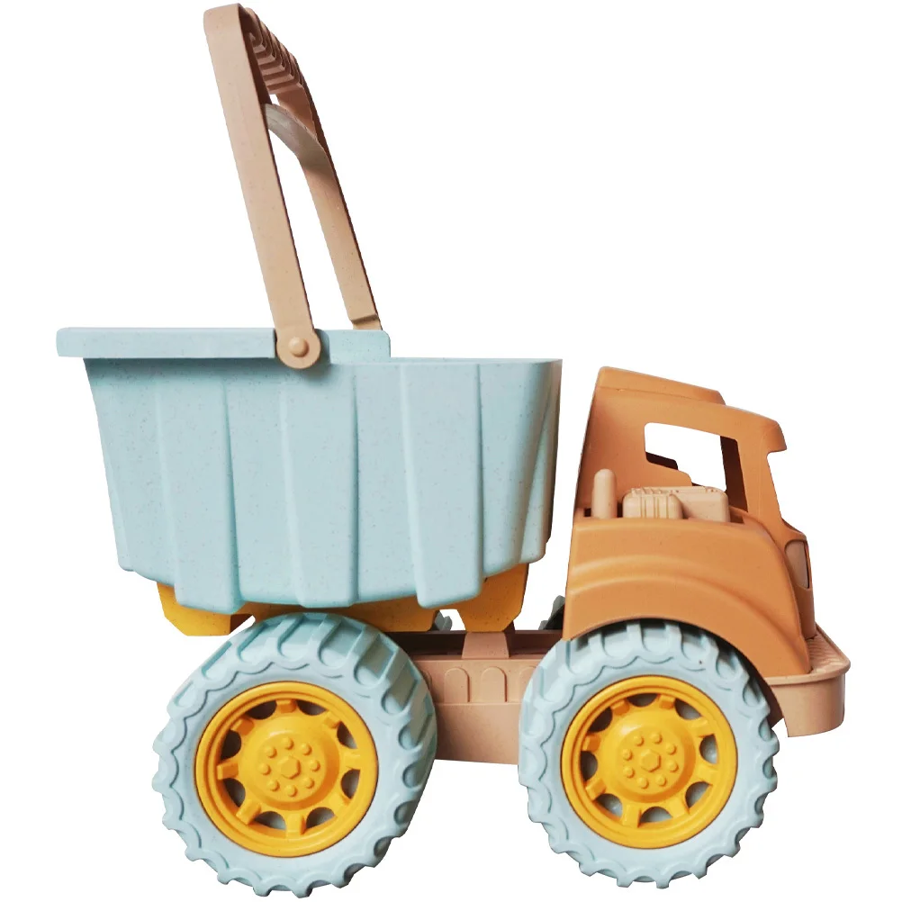 Excavator for Kids 3-5 Years Beach Sand Digging Truck Lightweight Portable Outdoor Plaything Bright Safe Plastic Build
