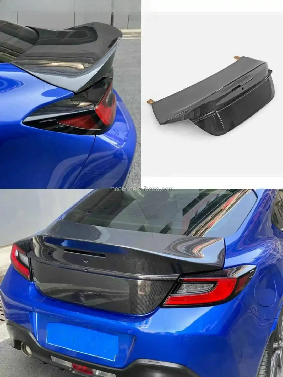

GR86 ZN8 BRZ ZD8 Compatible High-Quality Carbon Fiber Warped Trunk Lid​
