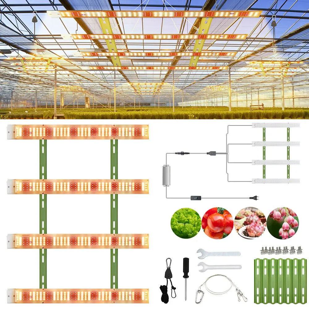 LED Grow Light Full Spectrum Plant Lamp Grow Lamp Indoor Veg Flower UV IR