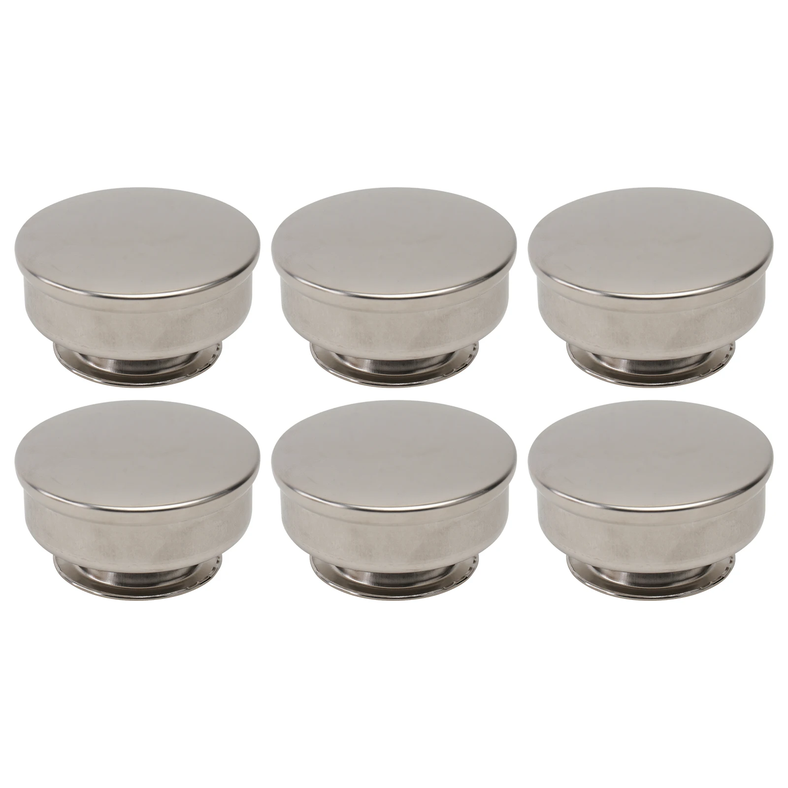 

6Pcs Pot Lid H Cover Replacement Stainless Steel Grip Knobs Fine Workmanship Comfortable Anti Scald Heat Resistant