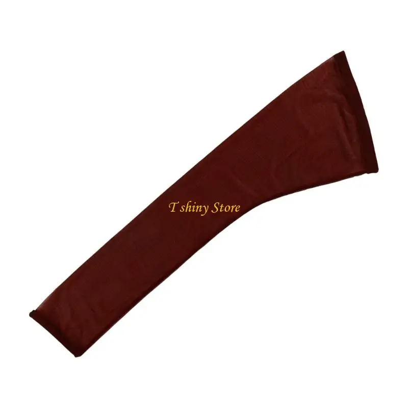 N58F Dreadlock Hair Cover Cap for Long Braids and Twists, Extended Tube Mesh Design for Home Travel and Daily Wear Use