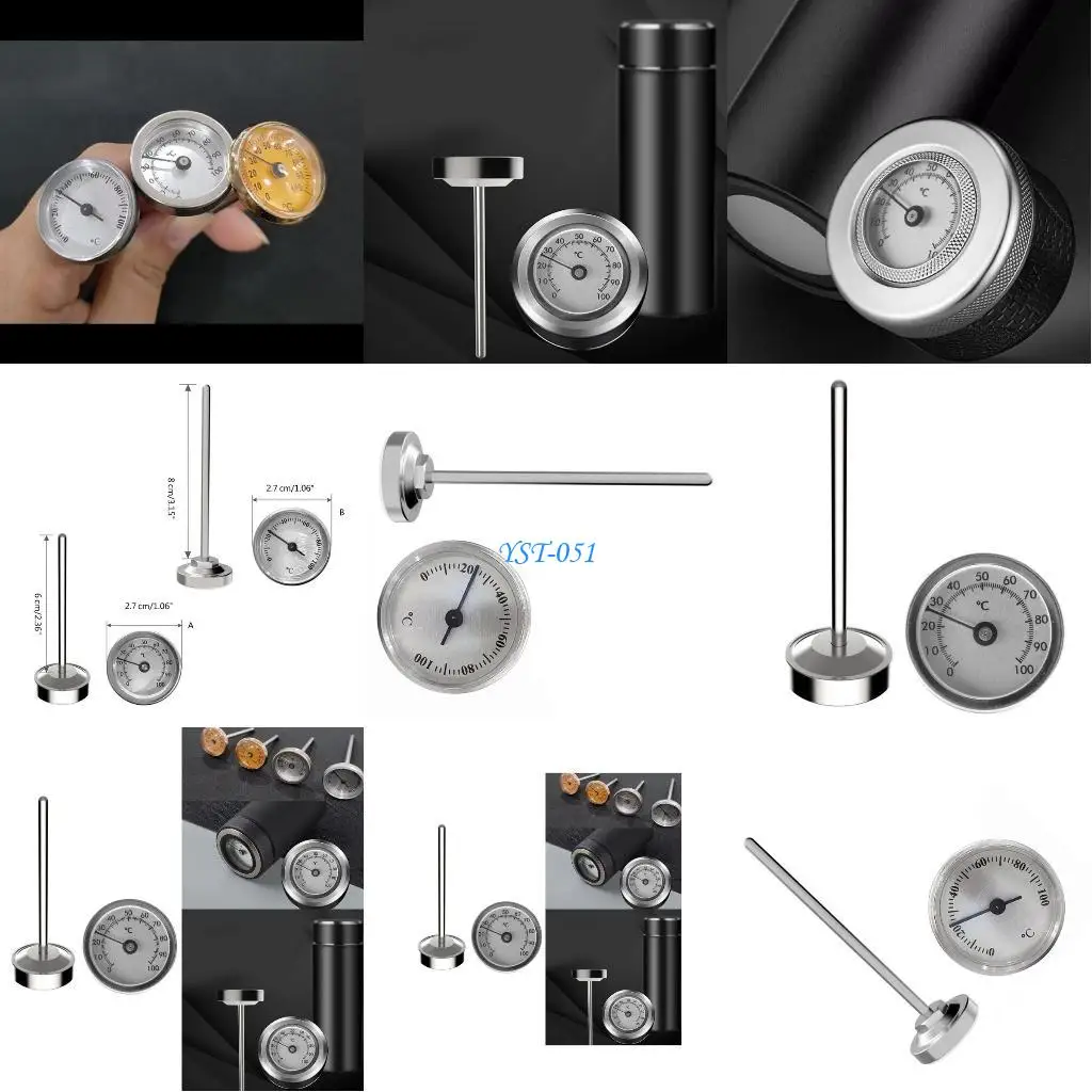 Термометр для молока E15A, компактный измеритель температуры для горячих напитков