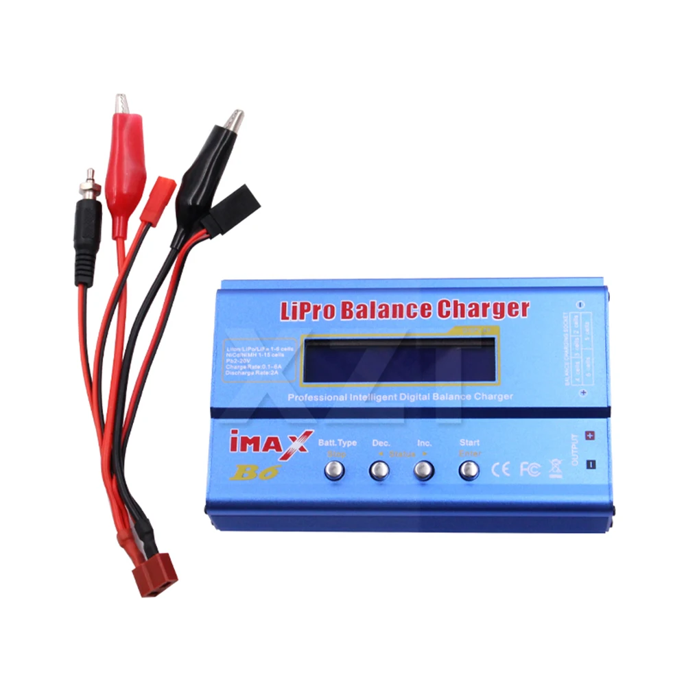 IMAX B6 80W Battery Charger Lipo NiMh Li-ion Ni-Cd Digital Lipro Balance Charger Discharger AC Power 12V 5A Adapter For Rc Car
