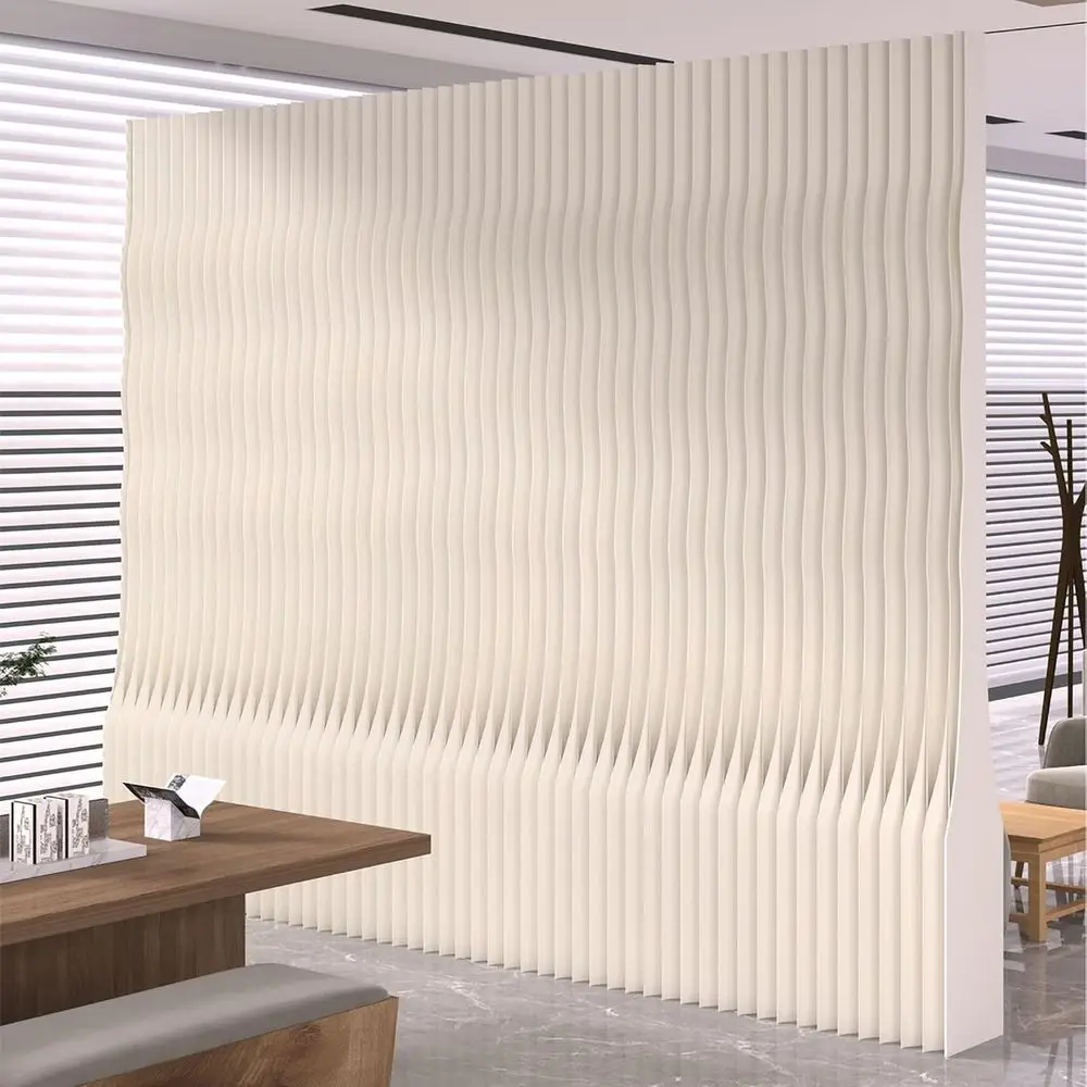 

Paper Room Divider, olding Privacy Paper Sn, Portable Partition Wall Dividers or Home Oice Bedroom Studio Exhibition (196.9x10.2