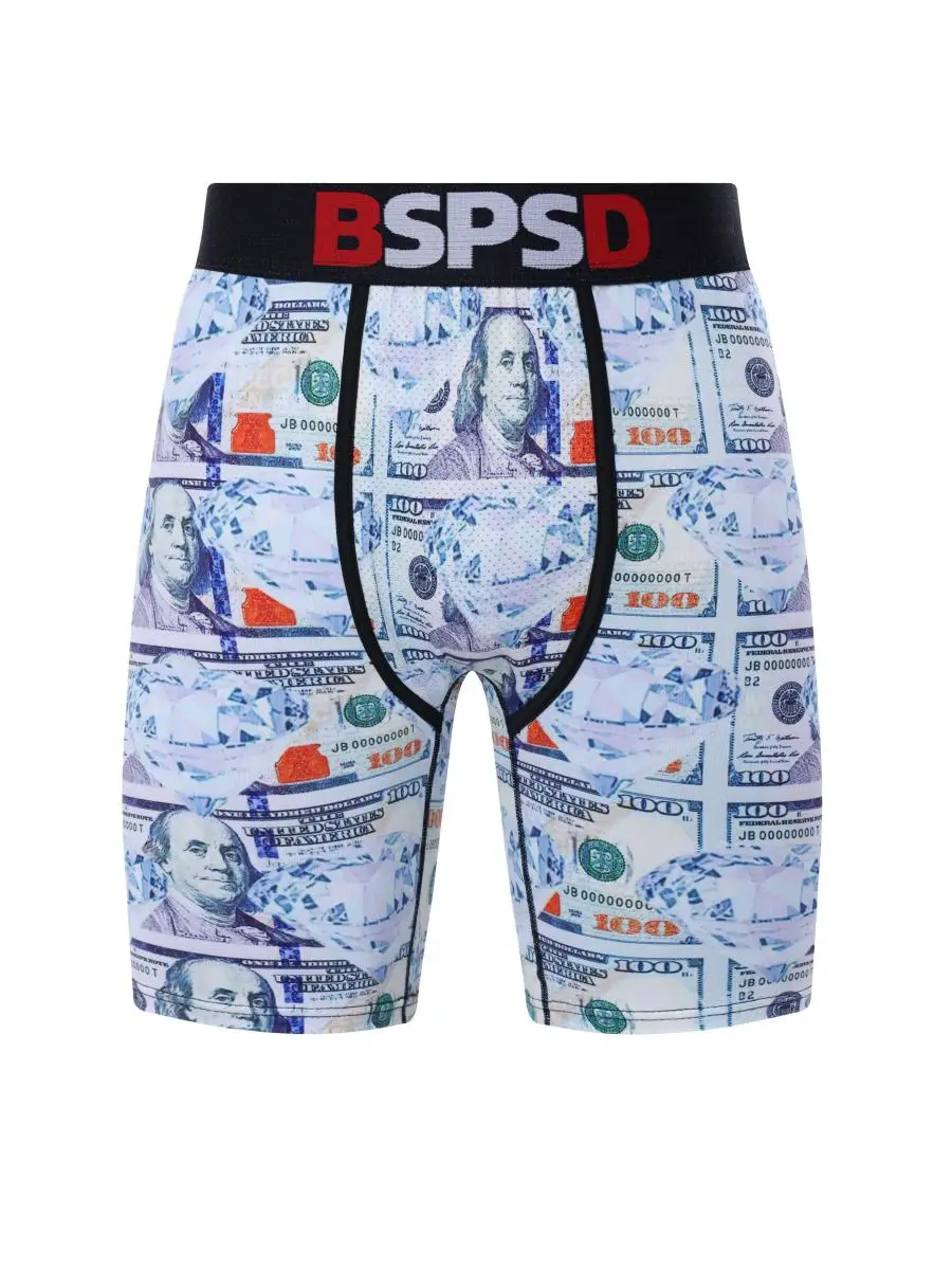 Männer Unterwäsche Boxer Mode gedruckt männliche Höschen Dessous Männer Unterhosen Boxershorts Trunks plus Größe atmungsaktive Herren Boxer