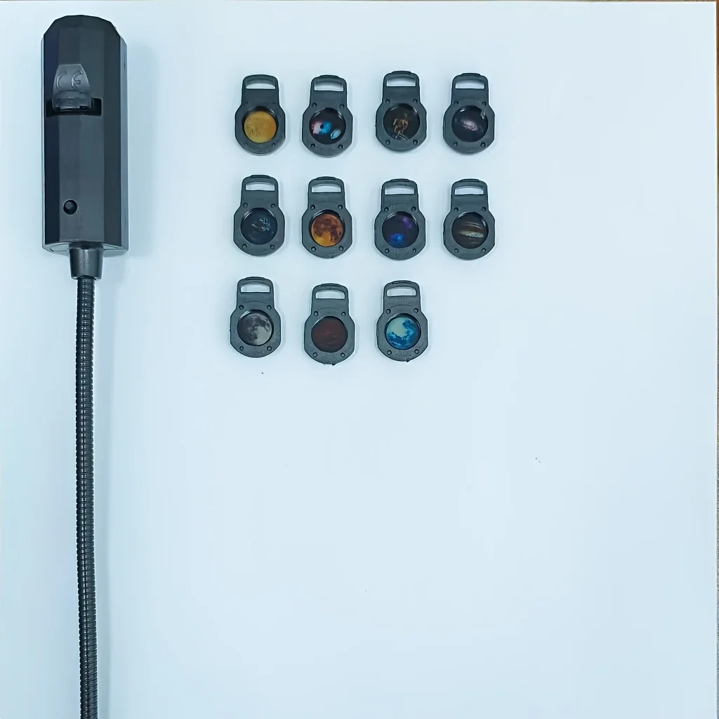 1 USB + 11Lamp Piece ,USB-powered LED Night Light, 360° Rotatable And Adjustable Lamp Night Light